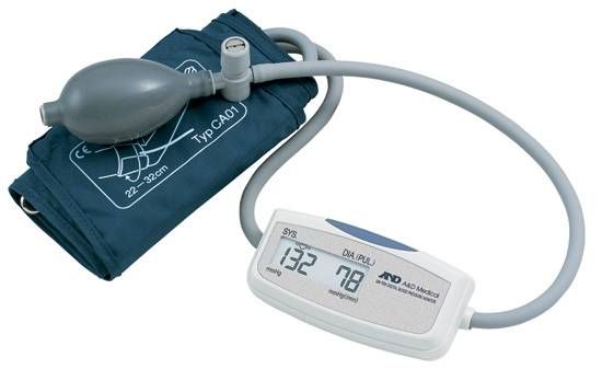 Digital Blood Pressure Monitor with Manual Inflation - A&D Medical
