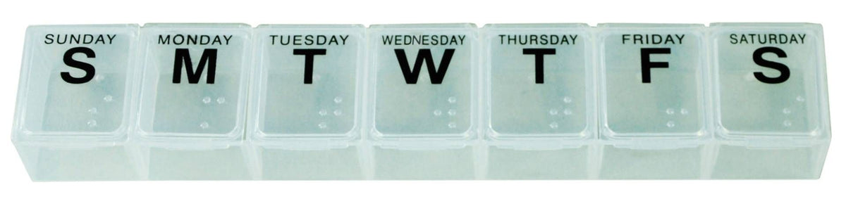 Large Weekly Pill Dispenser - Aidapt