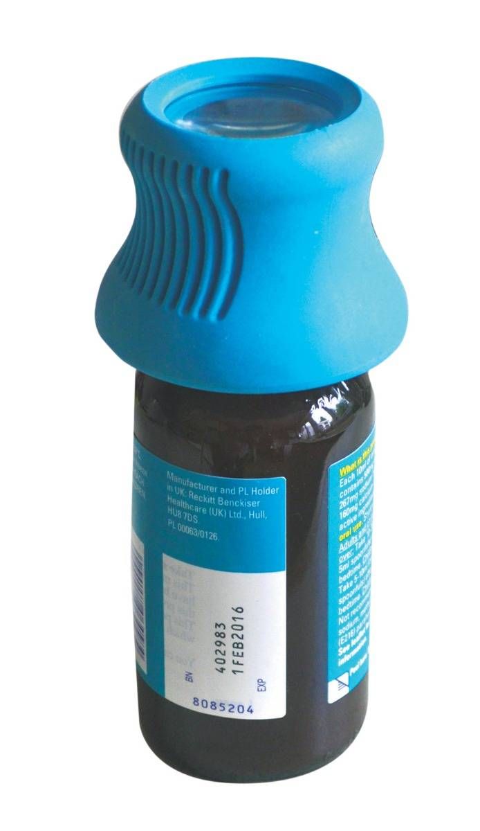 Pill Bottle Opener with Magnifier - Aidapt