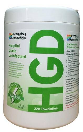 Hospital Grade Disinfectant Wipes - Everyday Essentials